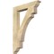 Ekena Millwork Merced Traditional Rough Sawn Bracket, Douglas Fir, 4"W x 26"D x 38"H BKT04X26X38MRC01RDF - alternate 1